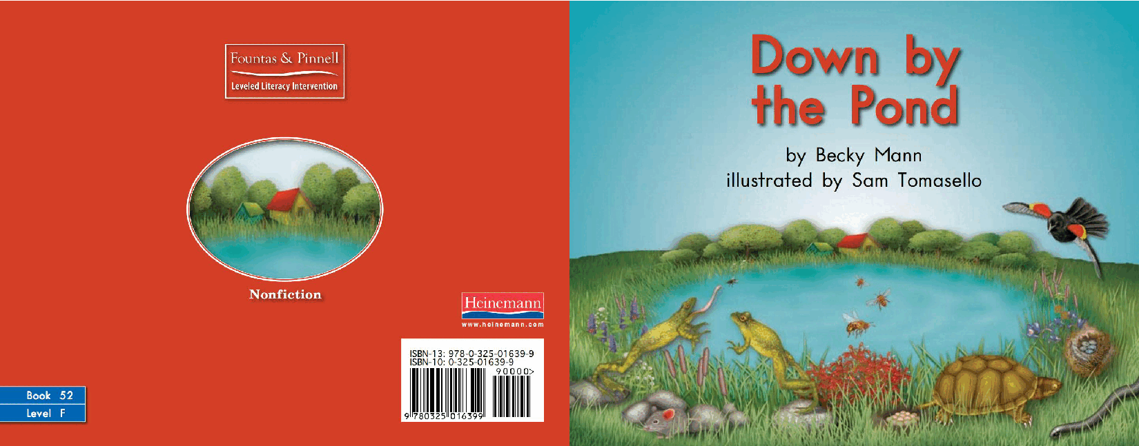英国海尼曼G2级英语启蒙绘本52 Down By The Pond.pdf，第1页预览