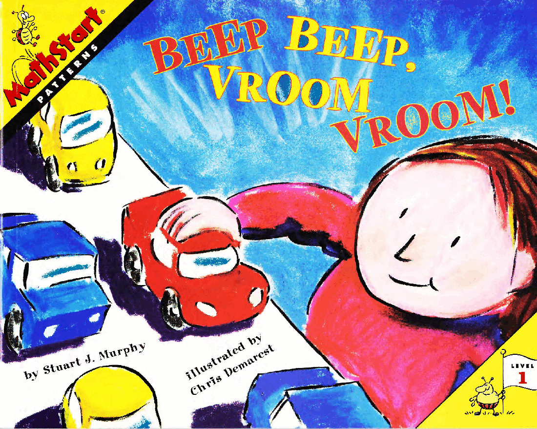 MathStart 低幼数学启蒙英文教材L1 01 Beep, Beep, Vroom Vroom!.pdf,第1页预览