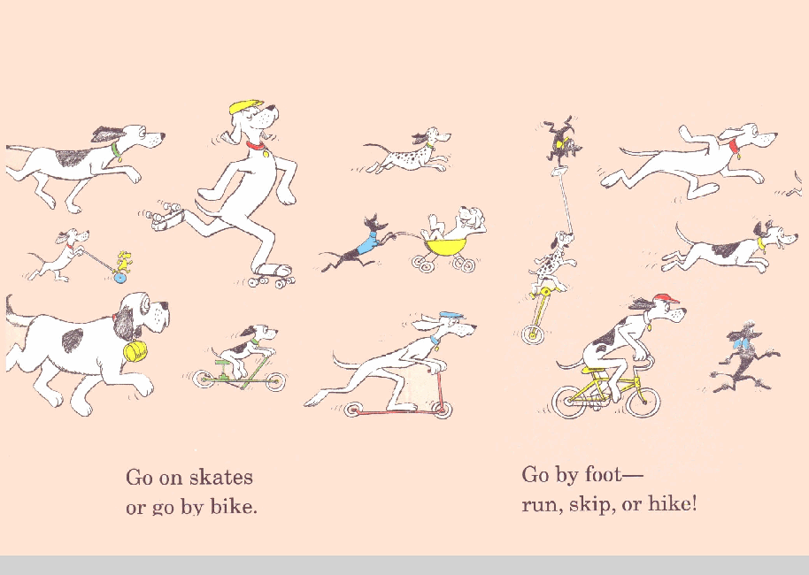 高清彩绘英文原版绘本Go.Dog.Go.pdf,第4页预览