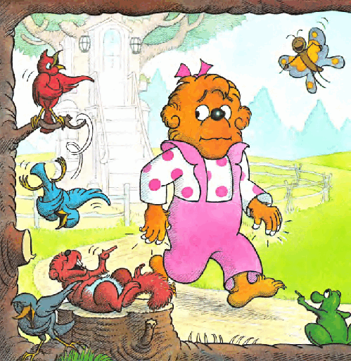 72本贝贝熊早教英文绘本之Berenstain_Bears_and_the_Bad_Habit.pdf，第3页预览