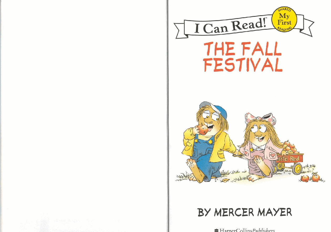 英语绘本小毛人Little Critter-The Fall Festival.pdf,第3页预览