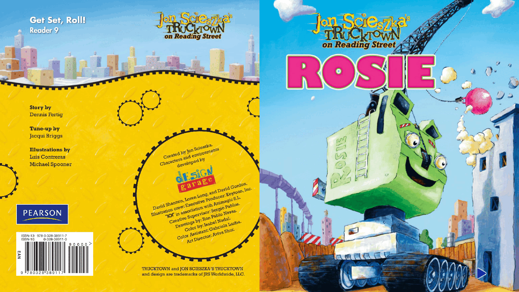 汽车镇的故事英语启蒙绘本09_Rosie.pdf,第1页预览