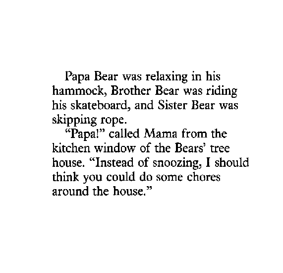 72本贝贝熊早教英文绘本之Berenstain_Bears_and_the_Wild,_Wild_Honey.pdf,第3页预览