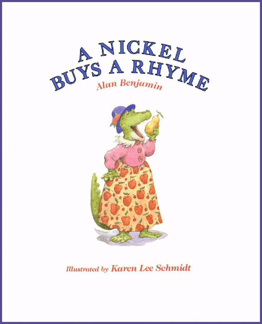 (4-5岁)国外早教机构推荐彩绘英文童书A Nickel Buys A Rhyme.pdf,第3页预览