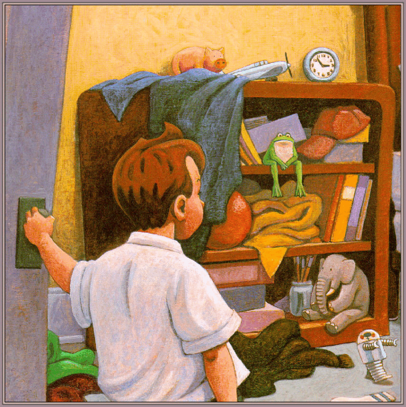 高清彩绘英文原版绘本Pigsty.pdf,第4页预览
