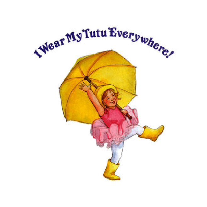 高清彩绘英文原版绘本I Wear my Tutu Everywhere.pdf,第3页预览