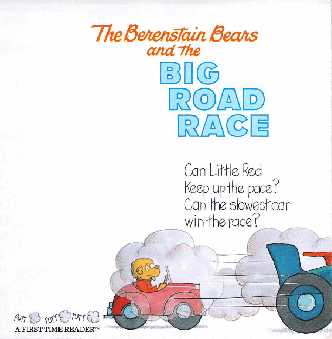 72本贝贝熊早教英文绘本之Berenstain_Bears_and_the_Big_Road_Race.pdf，第2页预览