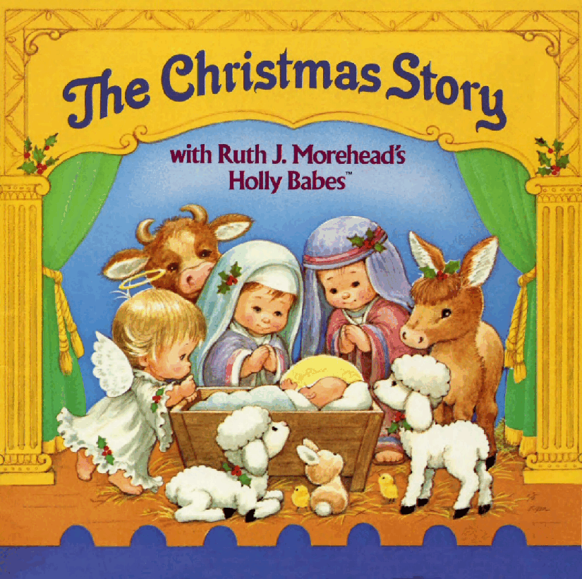 高清彩绘英文原版绘本The Christmas Story.pdf,第1页预览