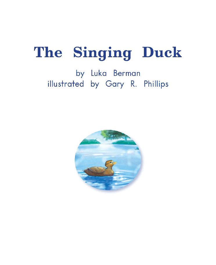 英国海尼曼G2级英语启蒙绘本82 The Singing Duck.pdf,第3页预览