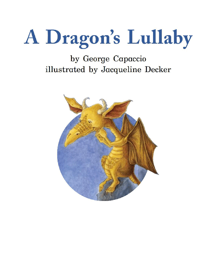 英国海尼曼G2级英语启蒙绘本109 A Dragon's Lullaby.pdf,第3页预览