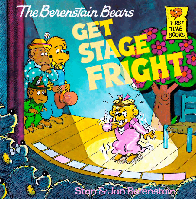 72本贝贝熊早教英文绘本之Berenstain_Bears_Get_Stage_Fright.pdf，第1页预览