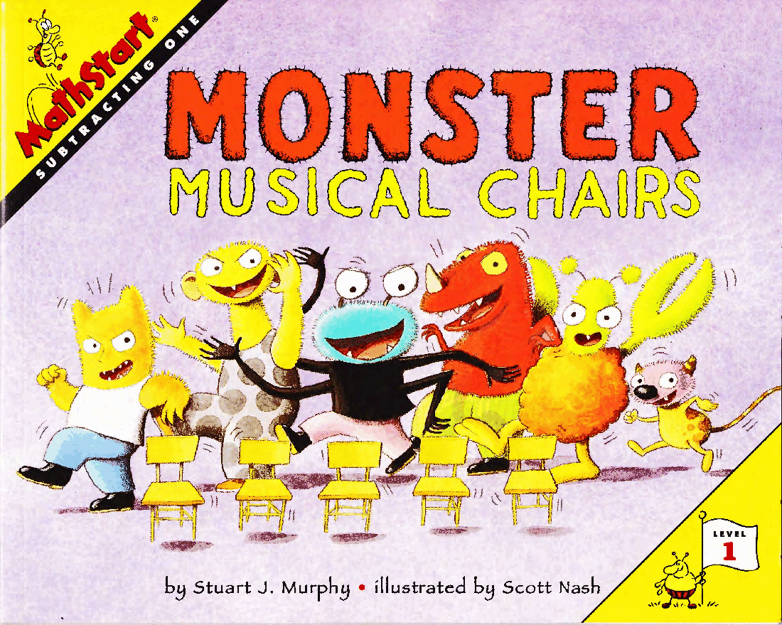 MathStart 低幼数学启蒙英文教材L1 16 Monster Musical Chair.pdf,第1页预览