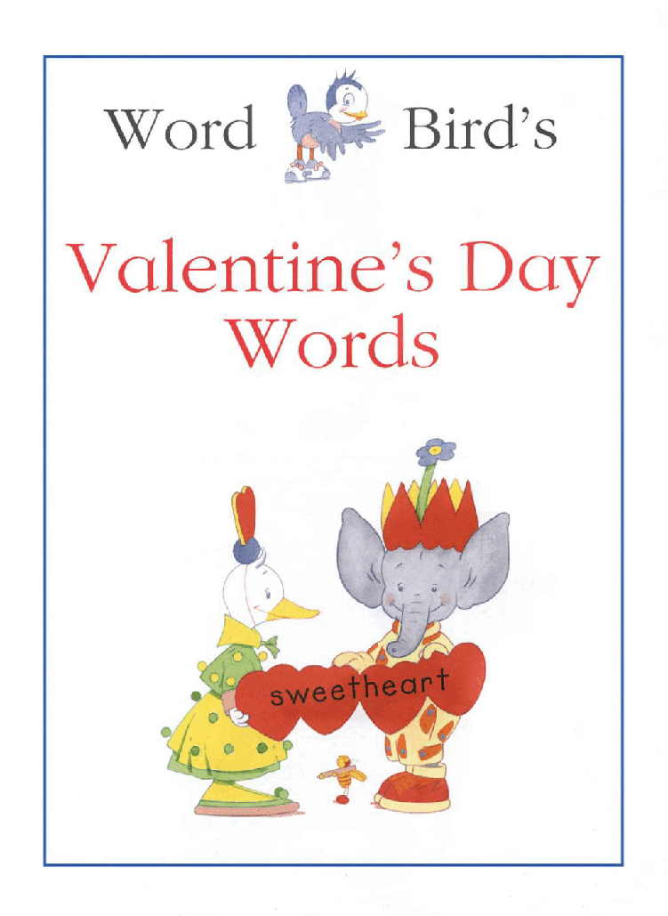 (8-10岁)国外早教机构推荐彩绘英文童书Valentine's Day Word.pdf,第2页预览