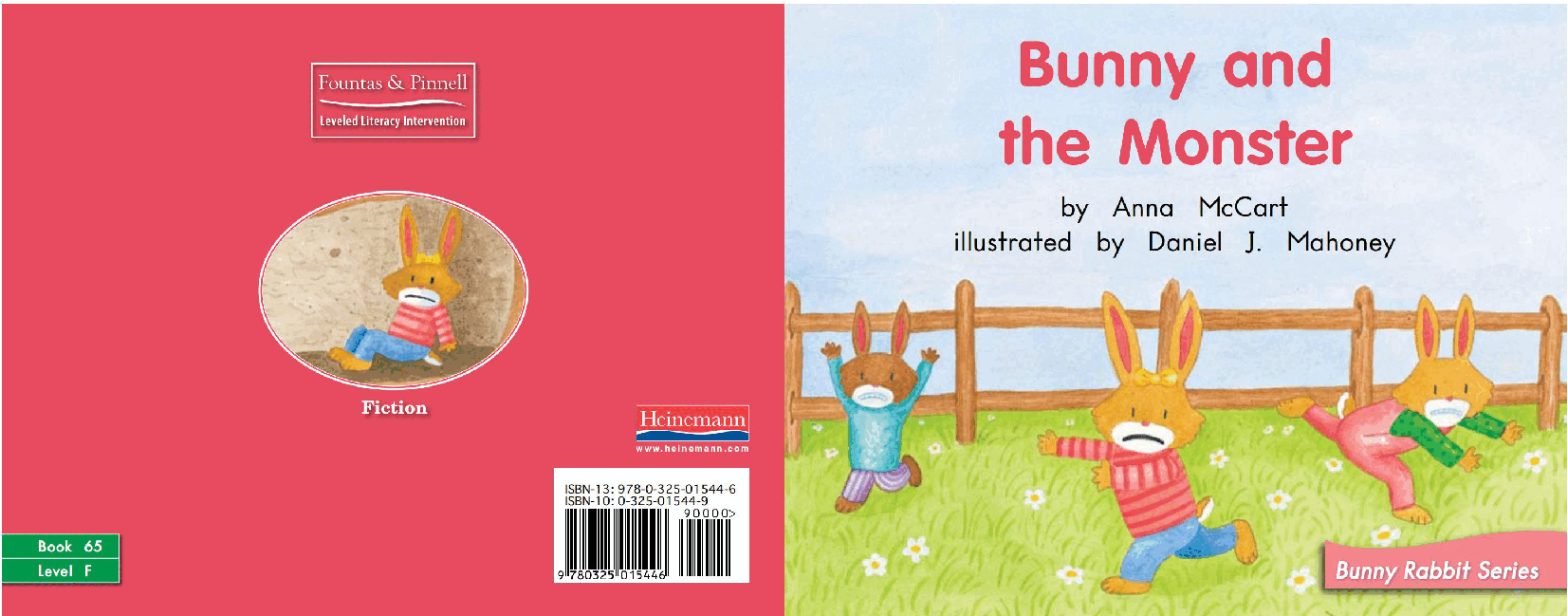 英国海尼曼G1级英语启蒙绘本65 Bunny And The Monster.pdf,第1页预览