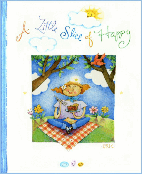 (4-5岁)国外早教机构推荐彩绘英文童书A Little Slice of Happy.pdf,第1页预览