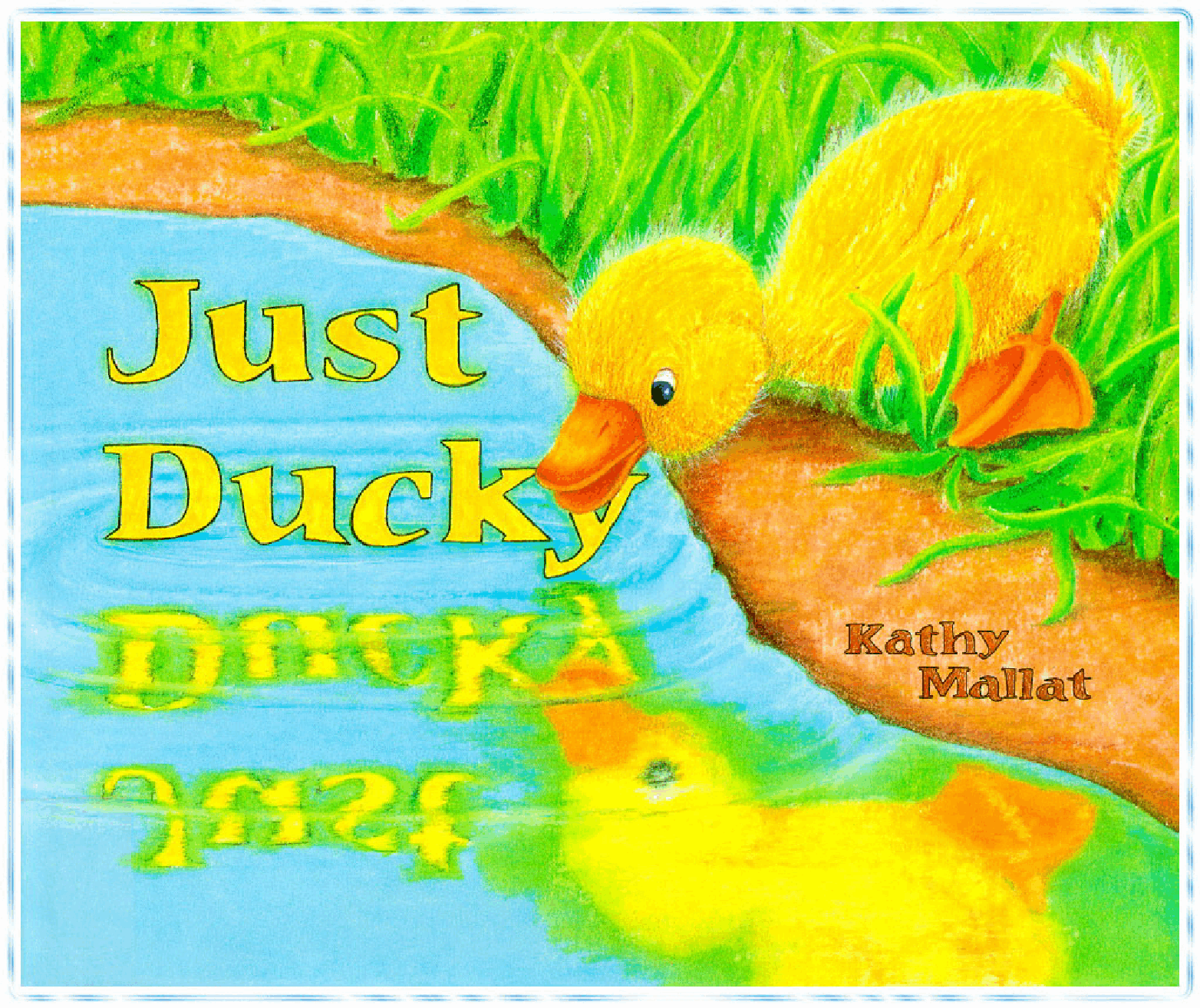 高清彩绘英文原版绘本Just Ducky.pdf，第2页预览