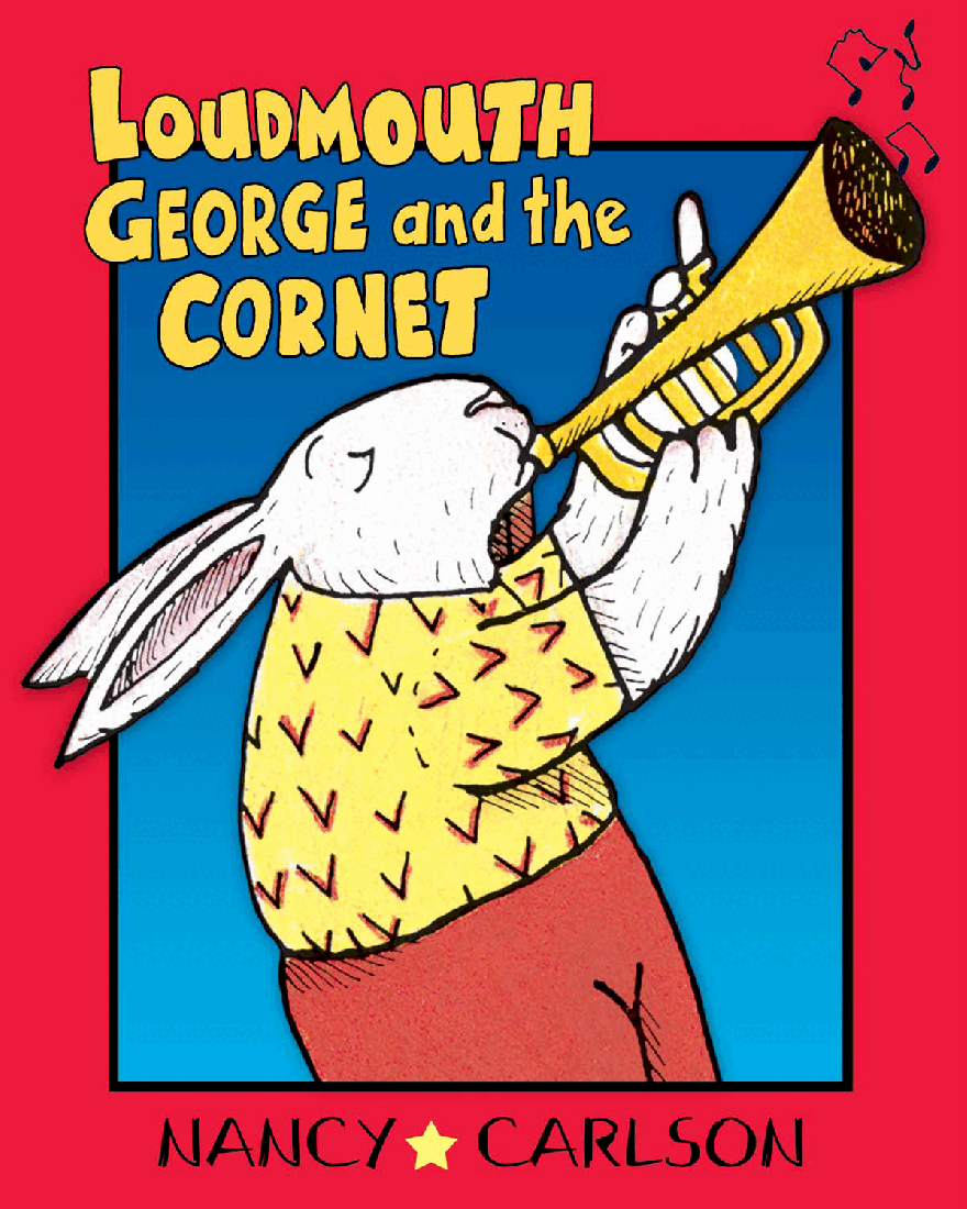 高清彩绘英文原版绘本Loudmouth George and the Cornet.pdf，第1页预览