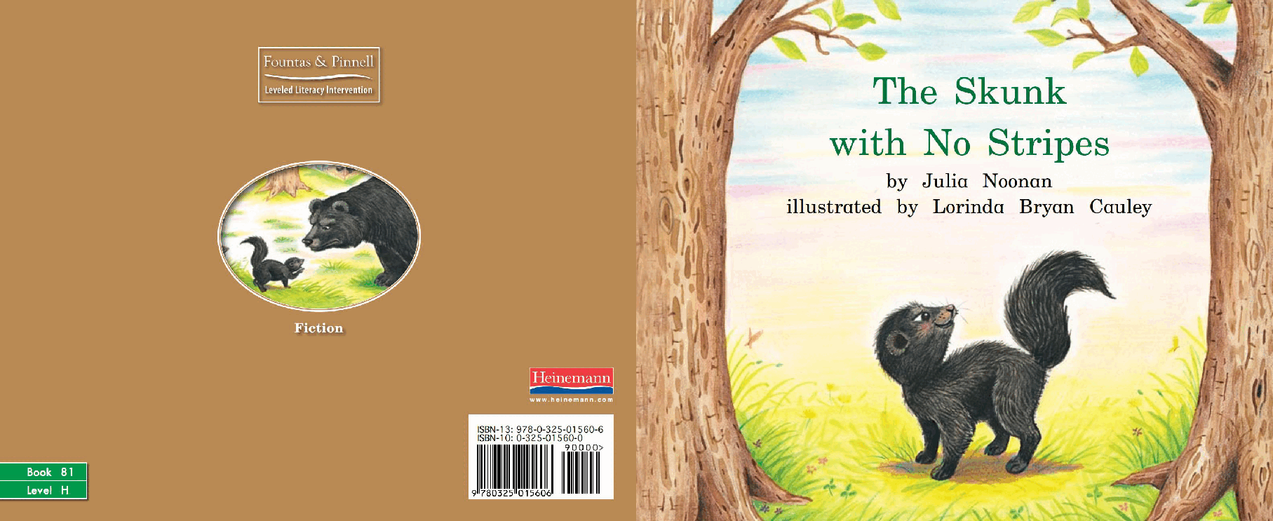 英国海尼曼G1级英语启蒙绘本81 The Skunk With No Stripes.pdf，第1页预览