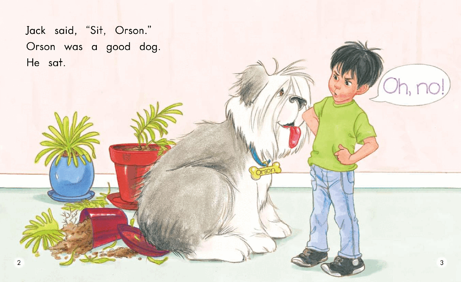 英国海尼曼G1级英语启蒙绘本47 The Good Dog.pdf,第4页预览