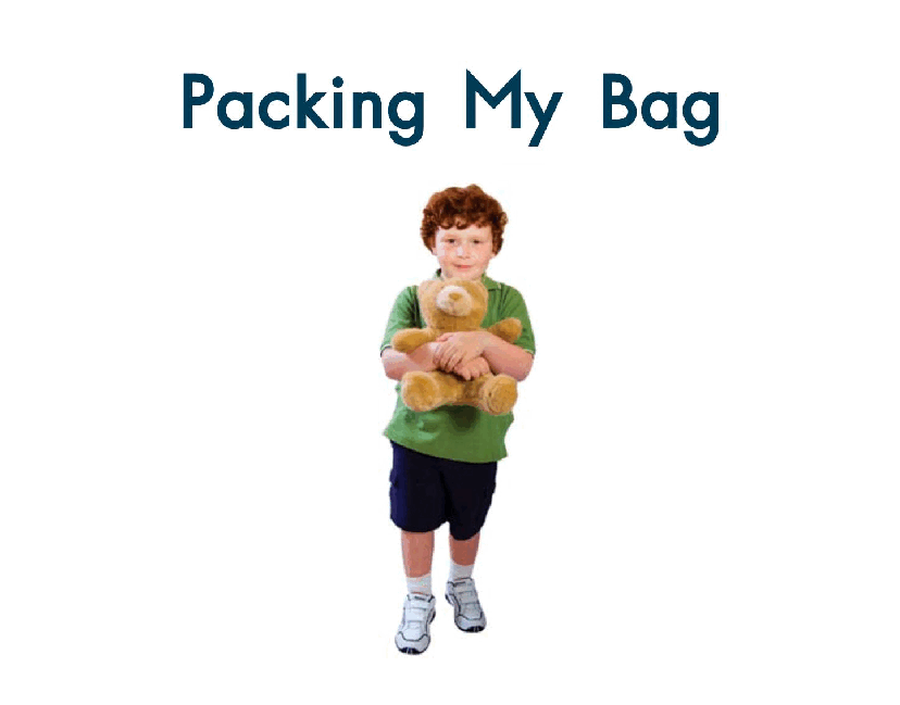 英国海尼曼GK级英语启蒙绘本028PackingMyBag.pdf，第3页预览