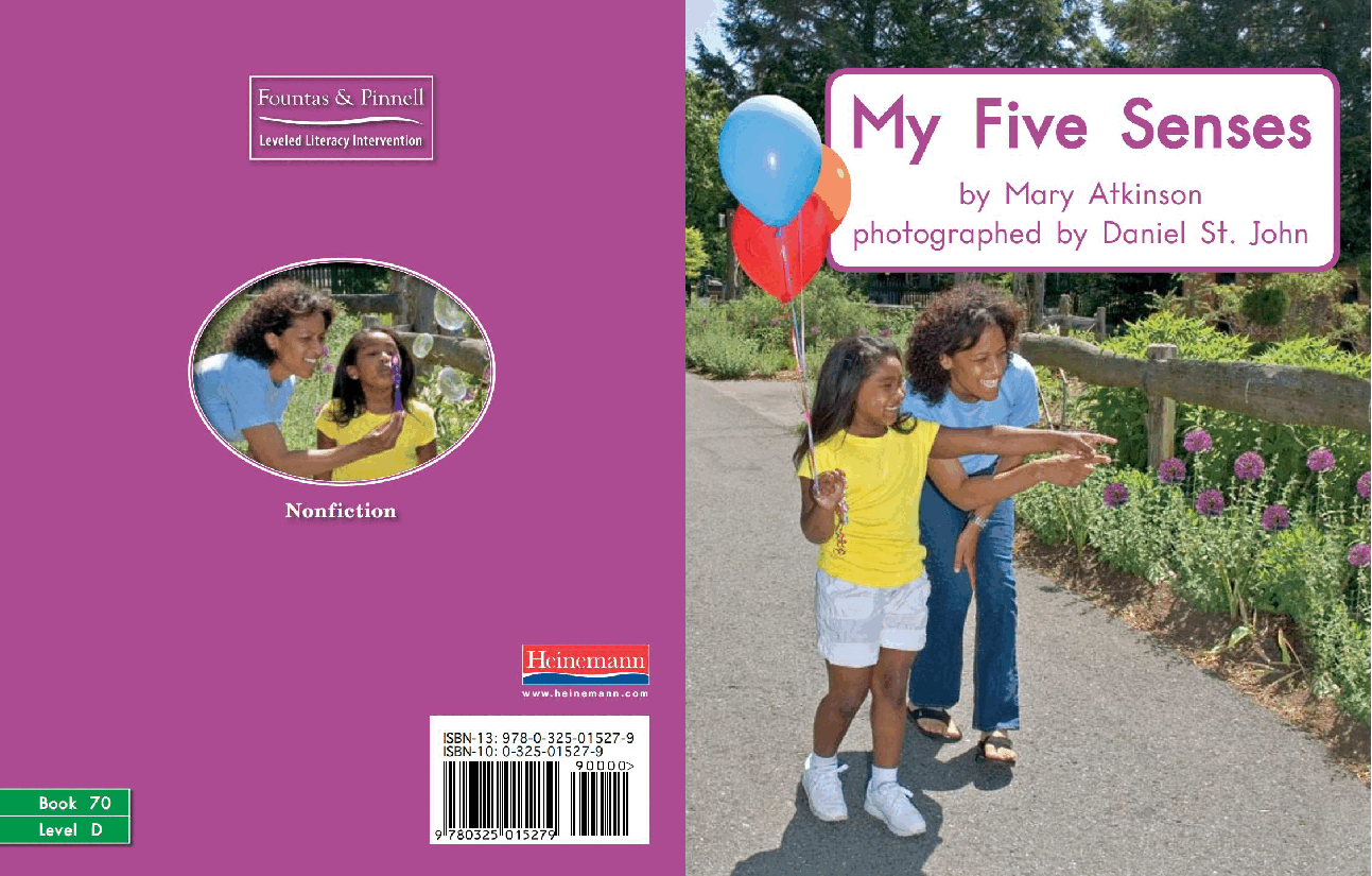 英国海尼曼G1级英语启蒙绘本70 My Five Senses.pdf,第1页预览