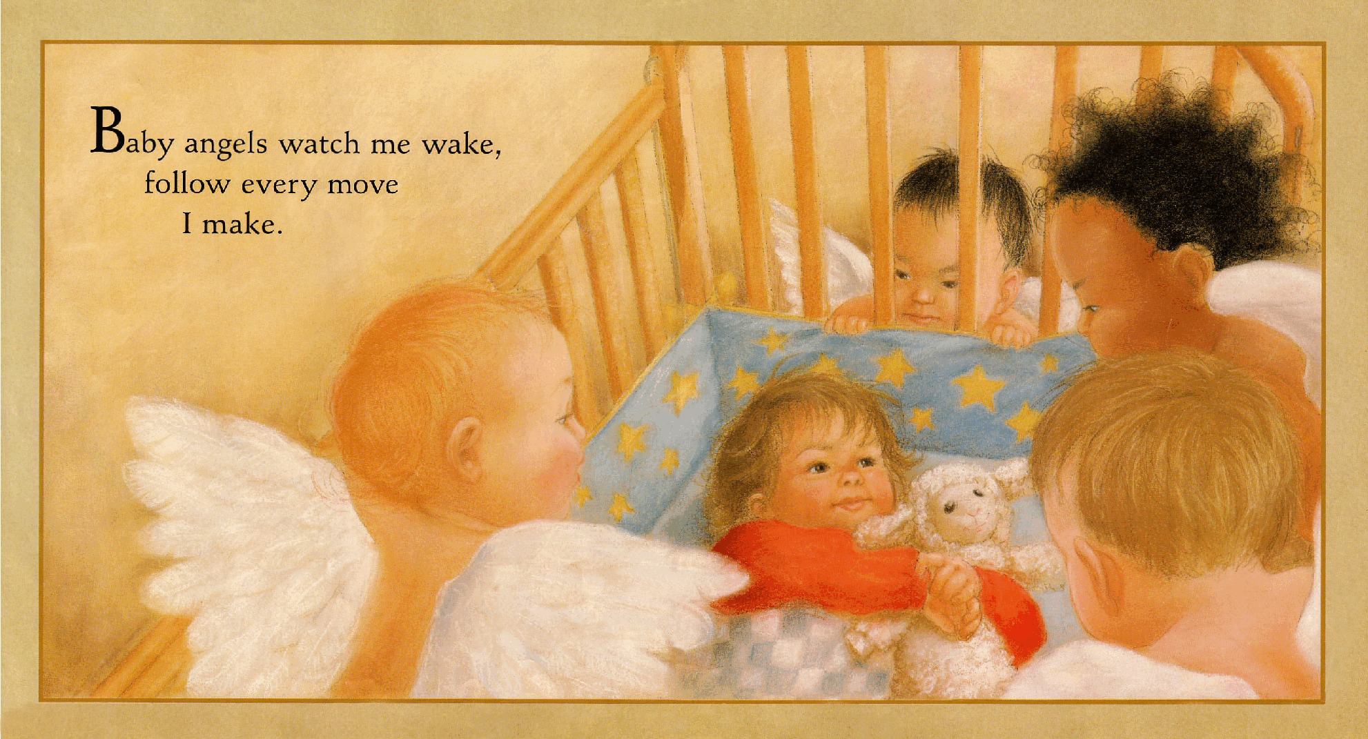 (8-10岁)国外早教机构推荐彩绘英文童书Baby Angels.pdf,第4页预览