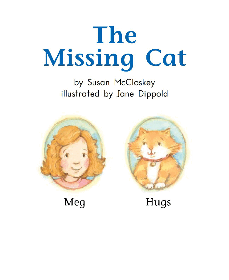 英国海尼曼G1级英语启蒙绘本97 The Missing Cat.pdf，第3页预览