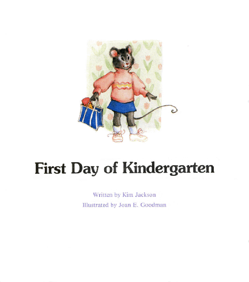 高清彩绘英文原版绘本First Day of Kindergarten.pdf,第2页预览