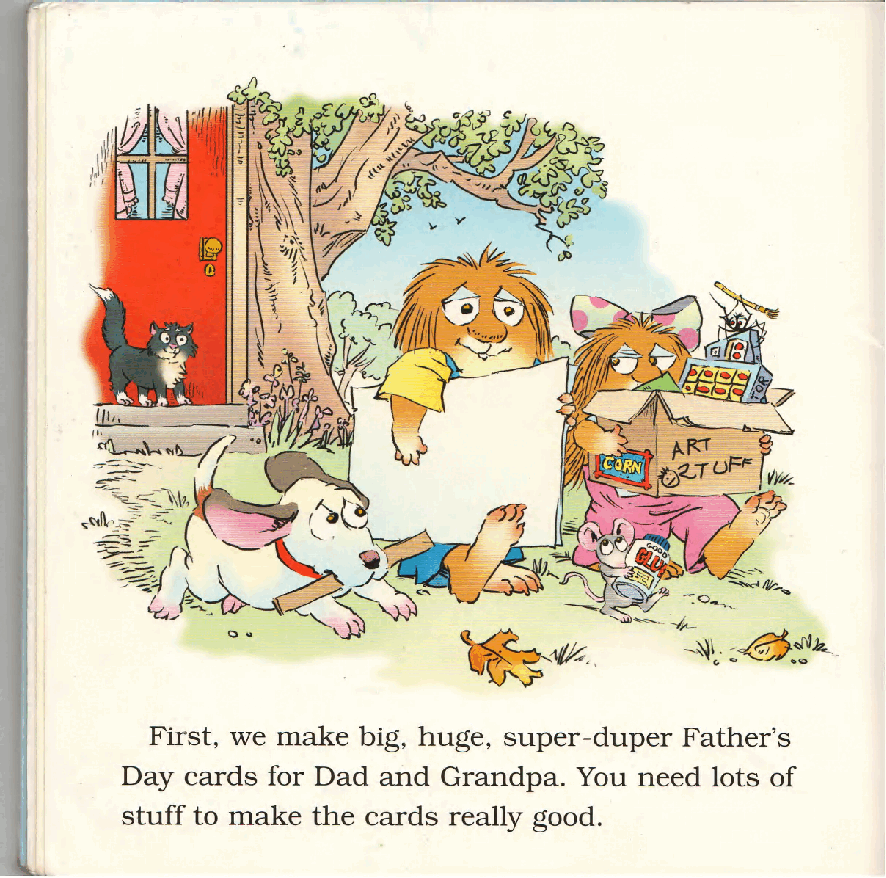 英语绘本小毛人happy father day.pdf,第4页预览