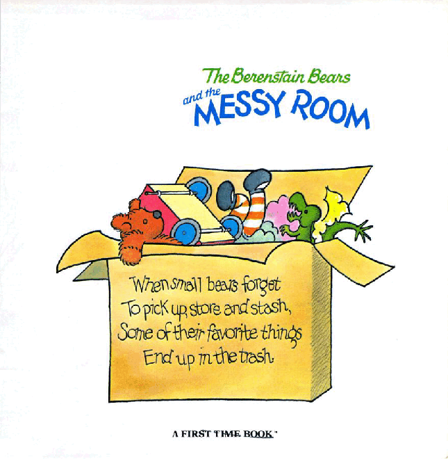 72本贝贝熊早教英文绘本之Berenstain_Bears_and_the_Messy_Room.pdf,第2页预览