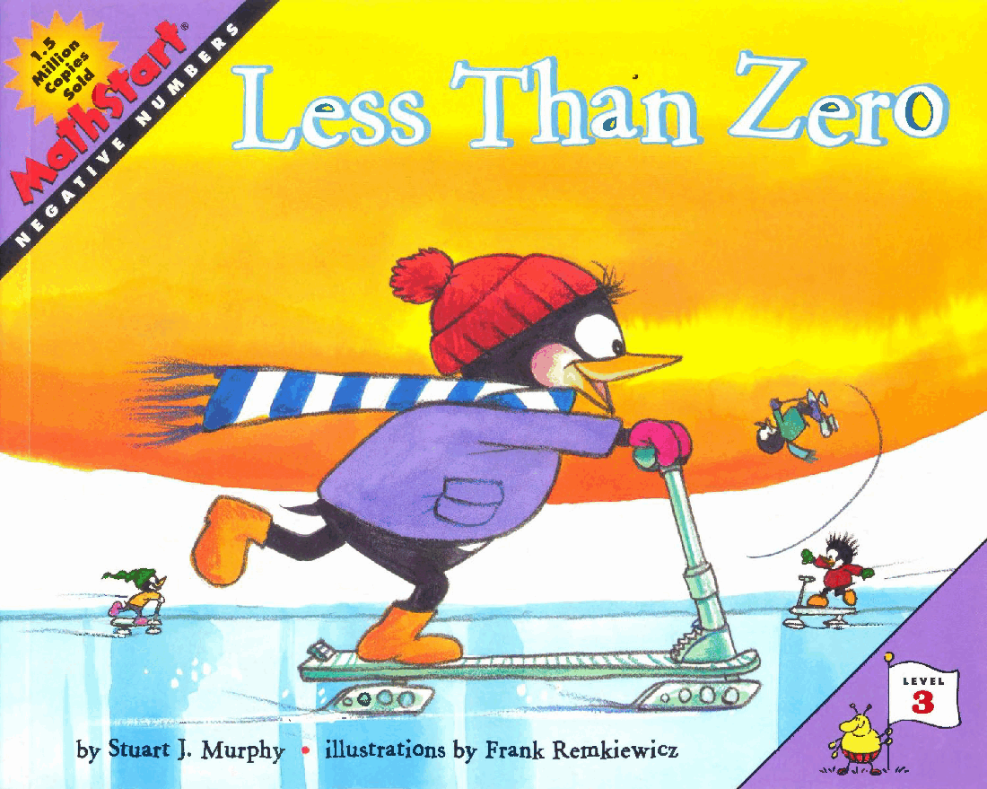 MathStart 低幼数学启蒙英文教材L3 11 Less Than Zero.pdf,第1页预览