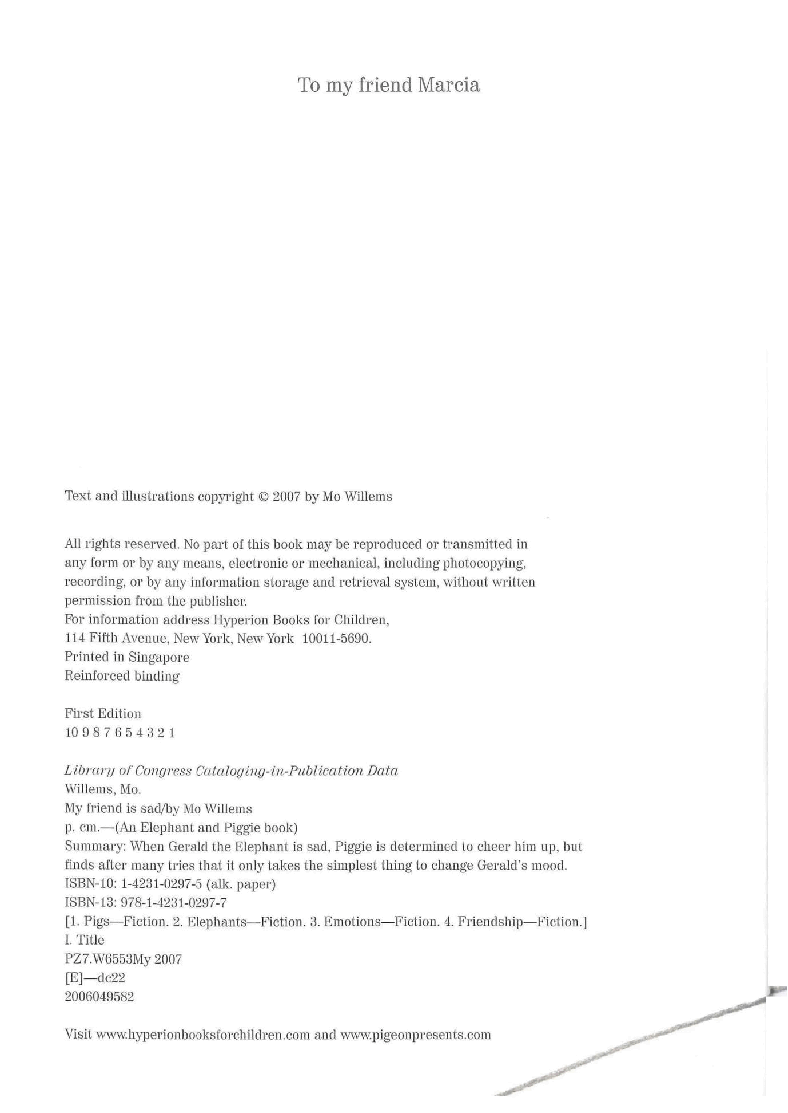 大象与小猪情商教育英语启蒙绘本09-_My_Friend_Is_Sad.pdf,第2页预览