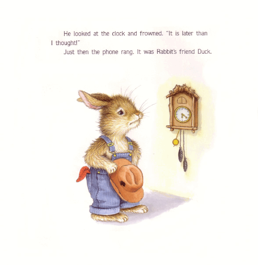 (8-10岁)国外早教机构推荐彩绘英文童书Hired Help for Rabbit.pdf,第4页预览
