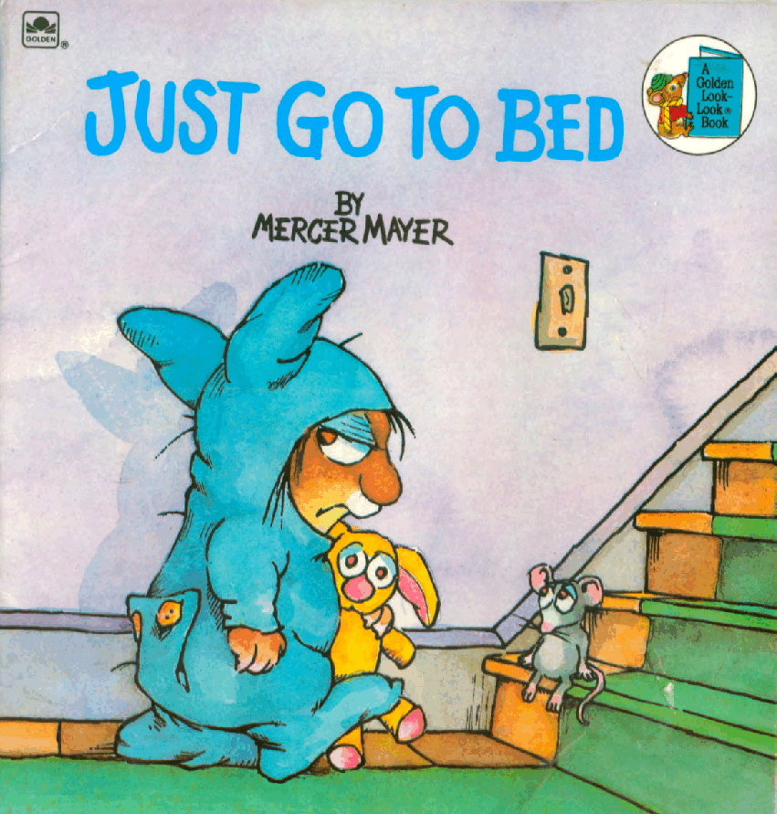 英语绘本小毛人Just Go to Bed.pdf,第1页预览