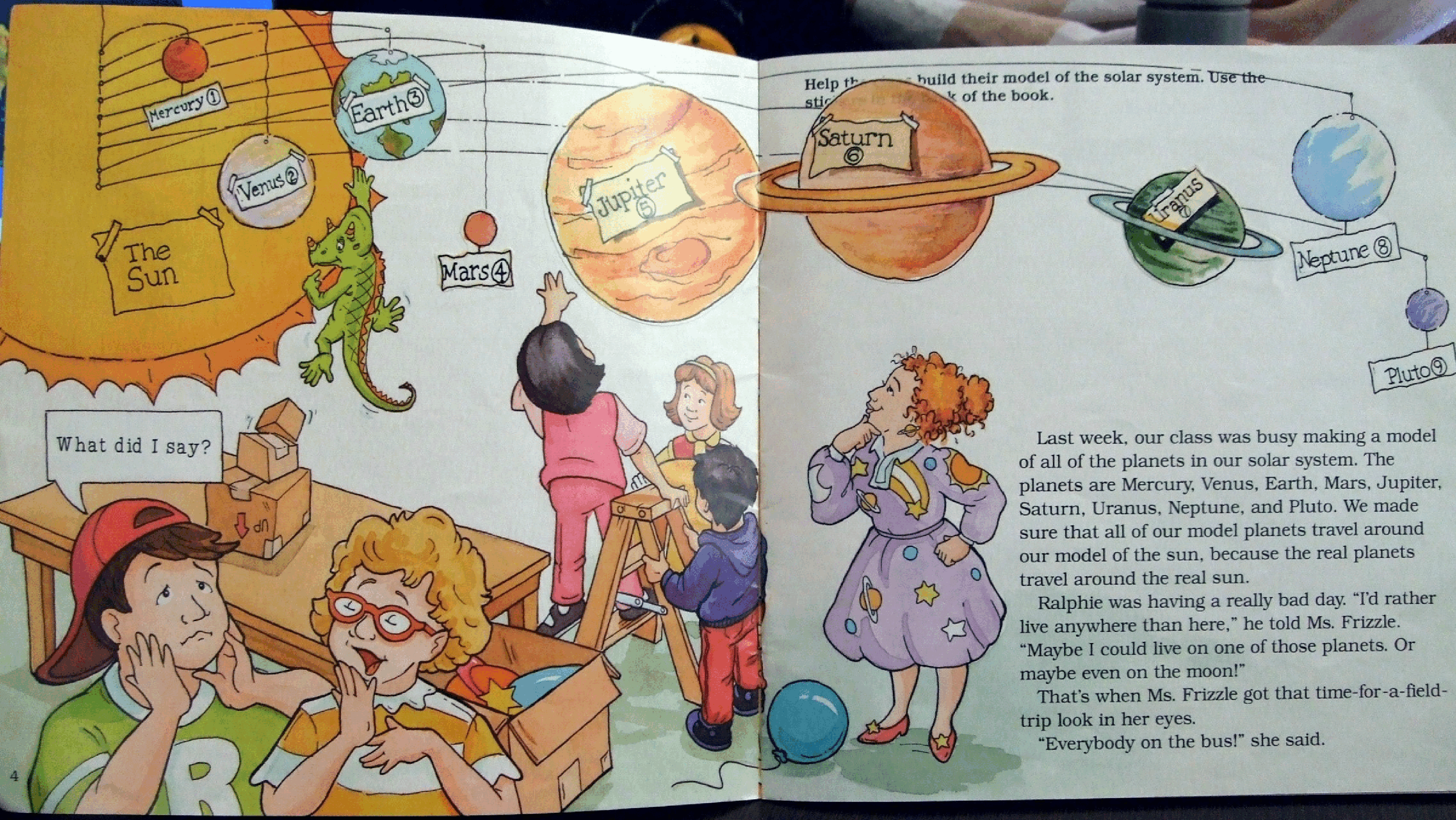 高清彩绘英文原版绘本The Magic Schoolbus - Hello Out There.pdf,第3页预览