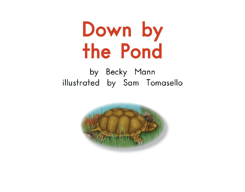 英国海尼曼G2级英语启蒙绘本52 Down By The Pond.pdf，第3页预览