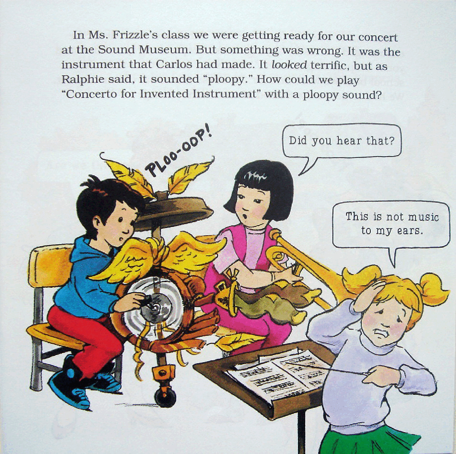 高清彩绘英文原版绘本The Magic Schoolbus - In the Haunted Museum.pdf，第3页预览