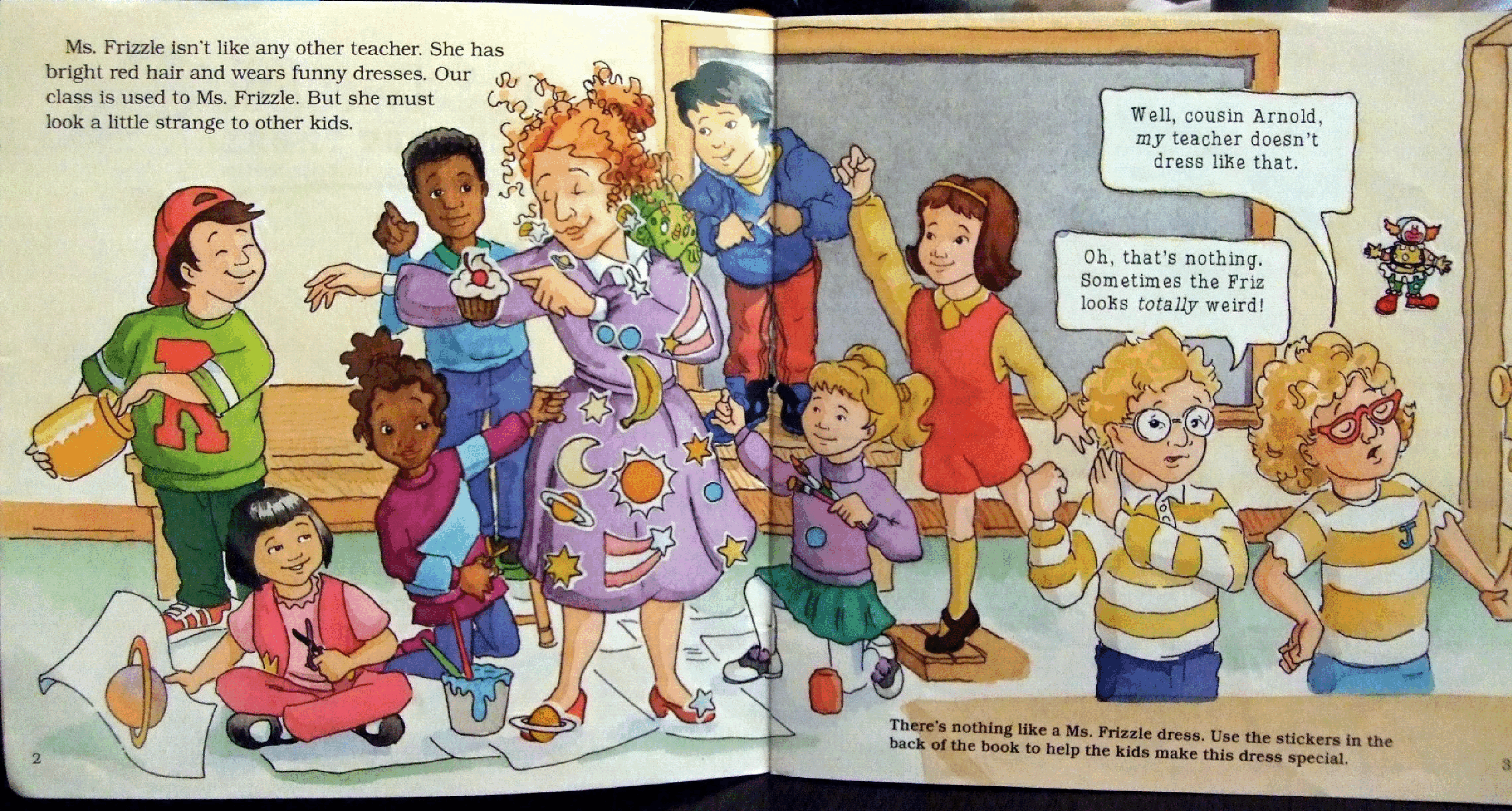 高清彩绘英文原版绘本The Magic Schoolbus - Hello Out There.pdf,第2页预览