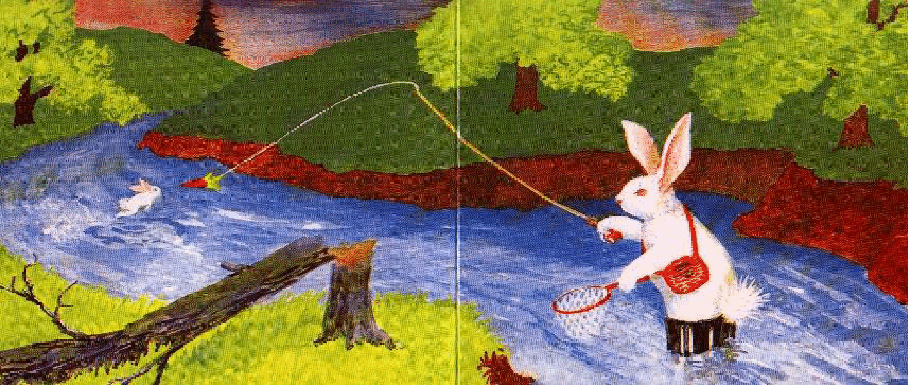 高清彩绘英文原版绘本The Runaway Bunny.pdf,第4页预览
