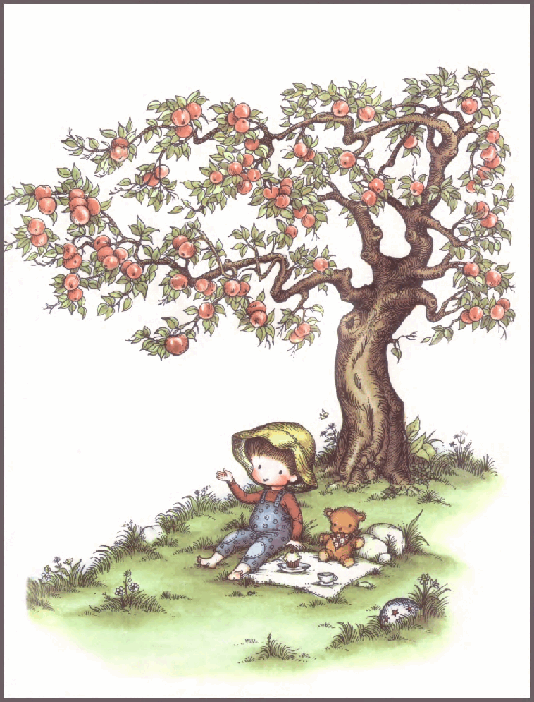 高清彩绘英文原版绘本In a Pumkin Shell.pdf,第4页预览