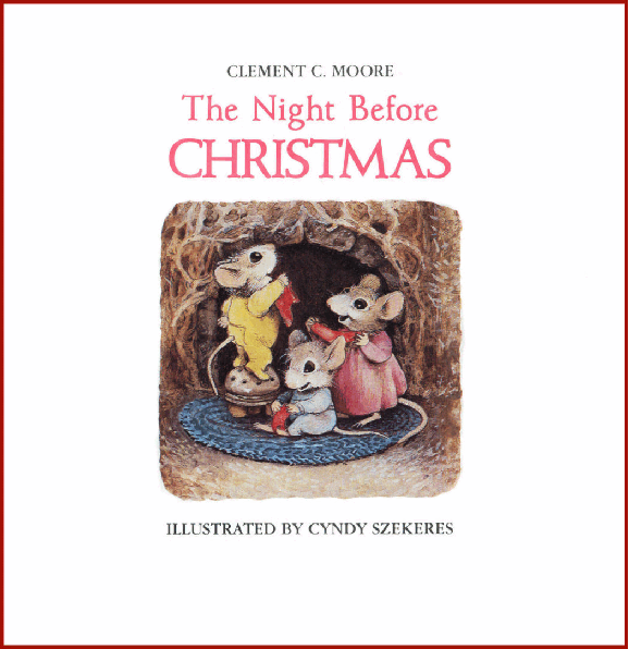 高清彩绘英文原版绘本The Night Before Christmas.pdf,第3页预览