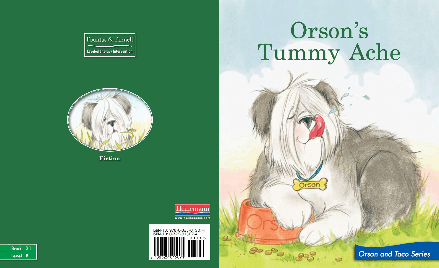 英国海尼曼G1级英语启蒙绘本21 Orson's Tummy Ache.pdf,第1页预览