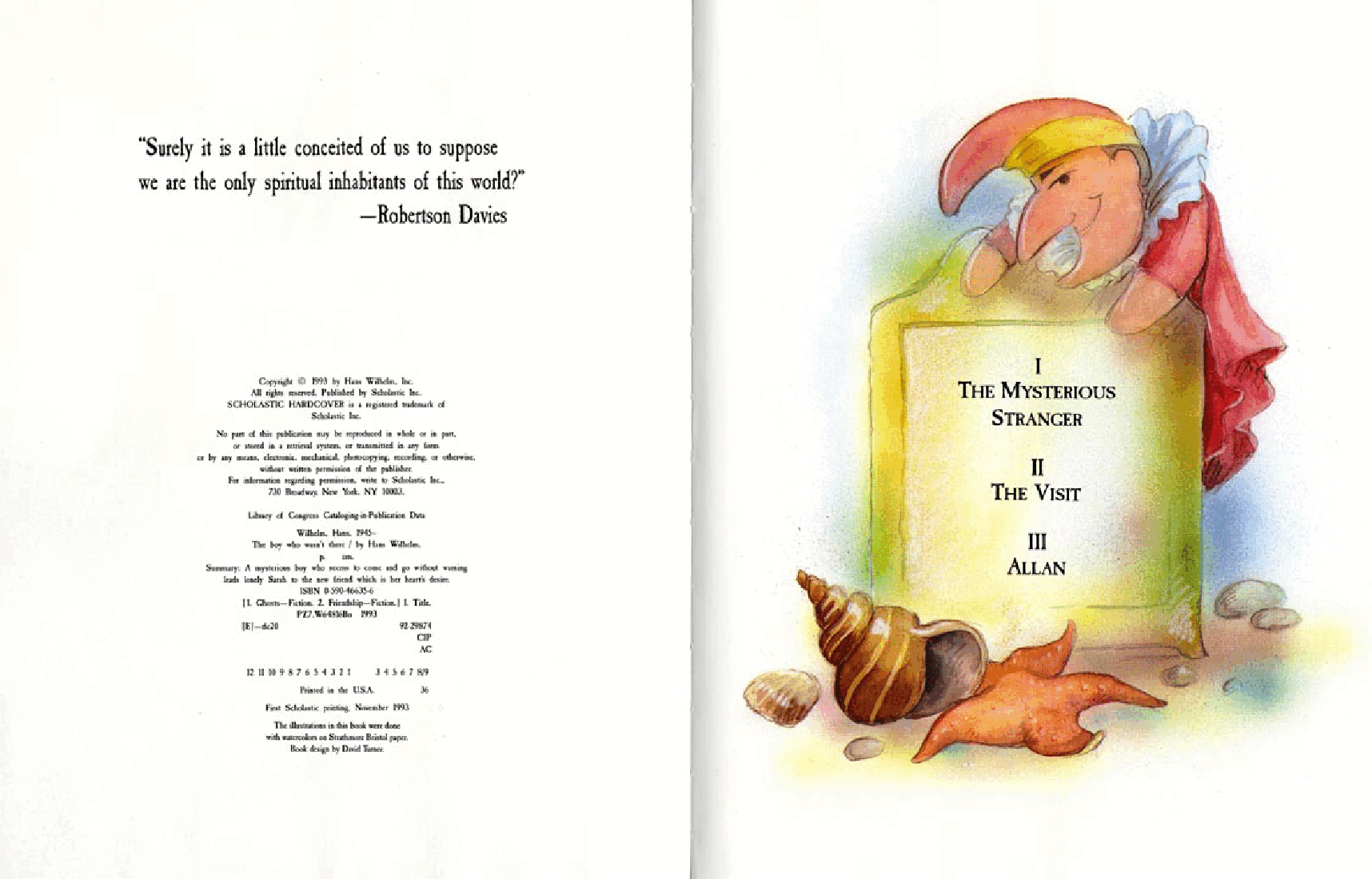 高清彩绘英文原版绘本The Boy Who Wasn't There.pdf,第3页预览