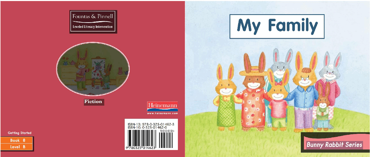 英国海尼曼GK级英语启蒙绘本008MyFamily.pdf,第1页预览