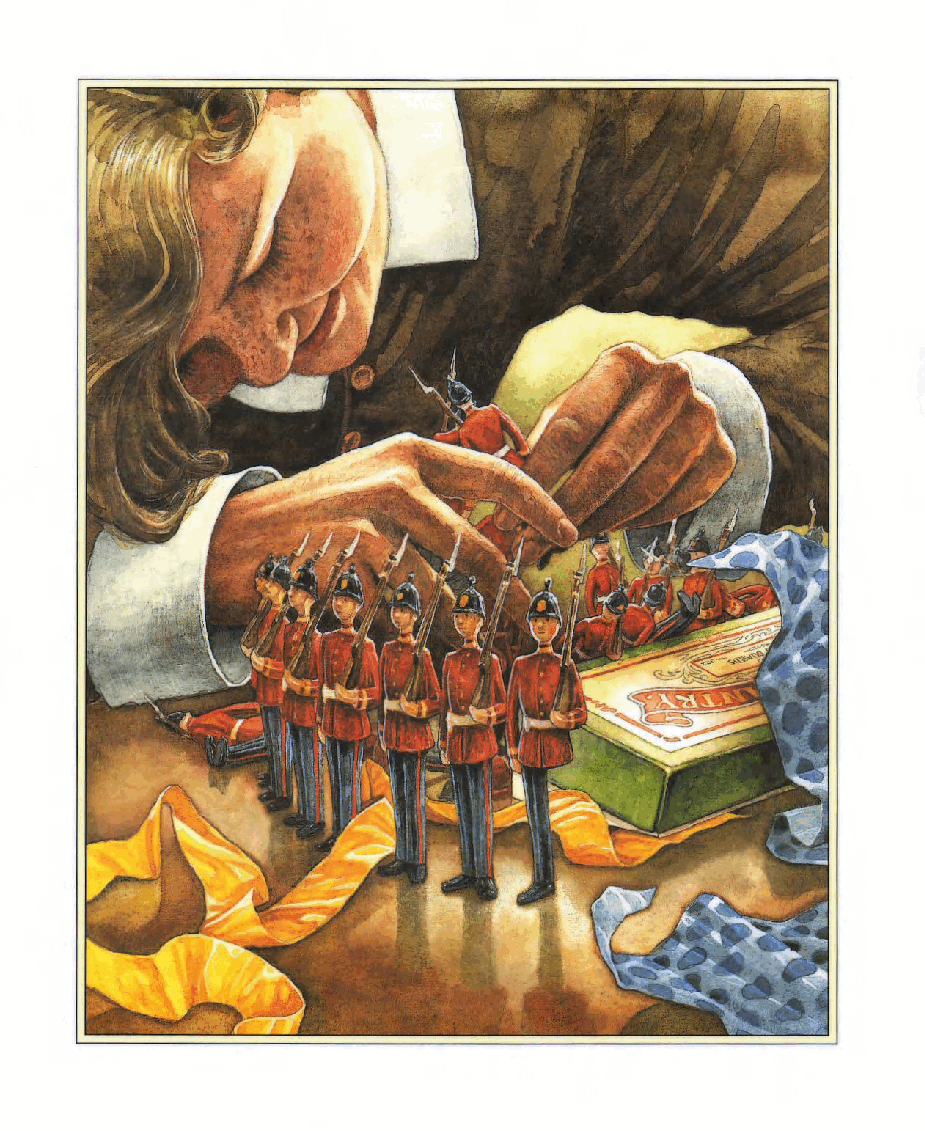 (6-7岁)国外早教机构推荐彩绘英文童书The Steadfast Tin Soldier.pdf,第3页预览