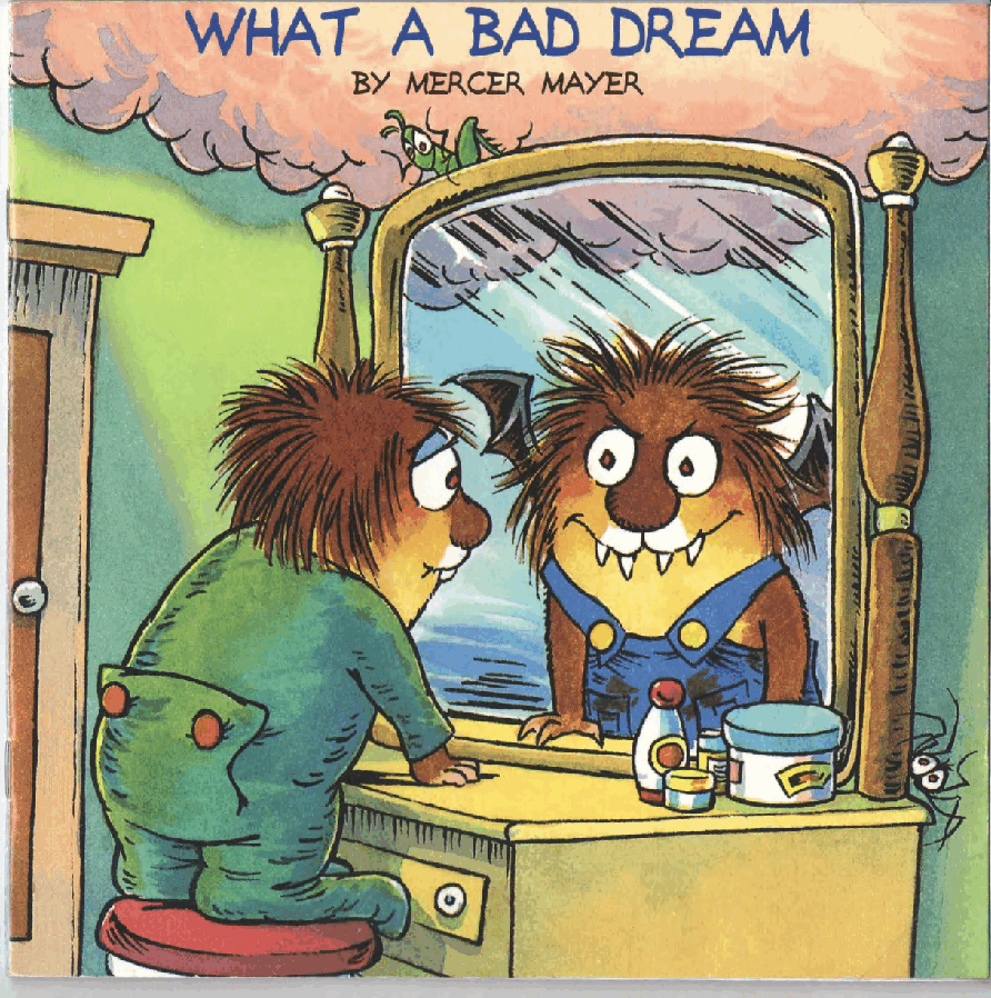 英语绘本小毛人What a Bad Dream(单页).pdf,第1页预览