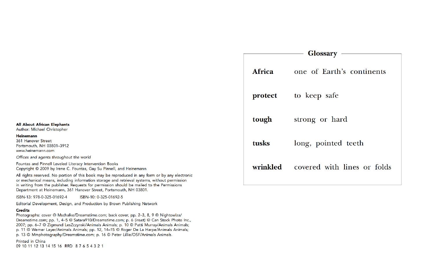 英国海尼曼G2级英语启蒙绘本85 All About African Elephants.pdf,第2页预览