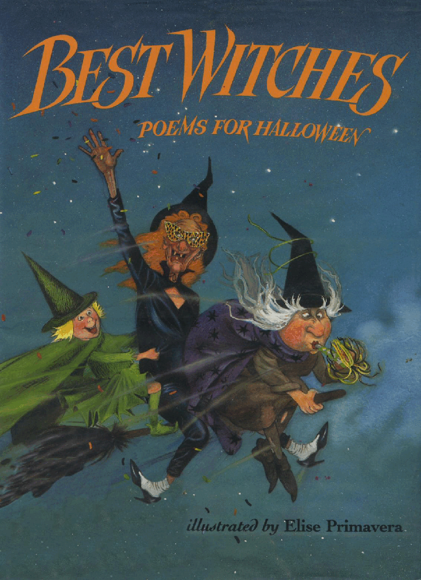 (6-7岁)国外早教机构推荐彩绘英文童书Witches.pdf,第1页预览