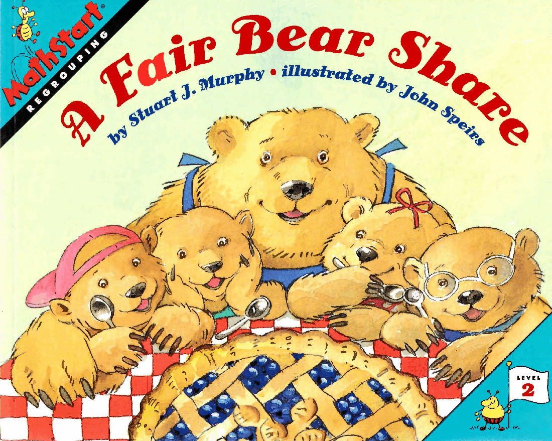 MathStart 低幼数学启蒙英文教材L2 07 A Fair Bear Share.pdf,第1页预览