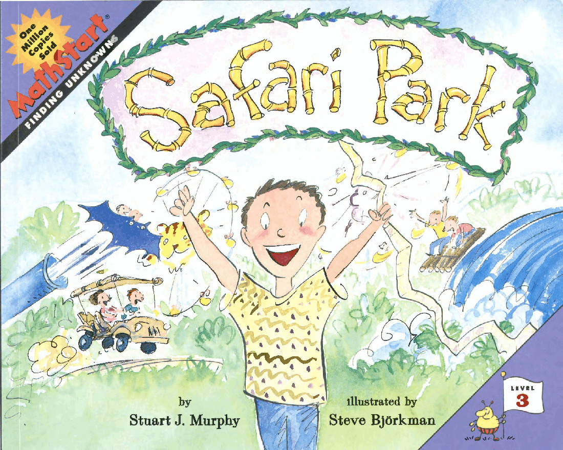 MathStart 低幼数学启蒙英文教材L3 17 Safari Park.pdf,第1页预览